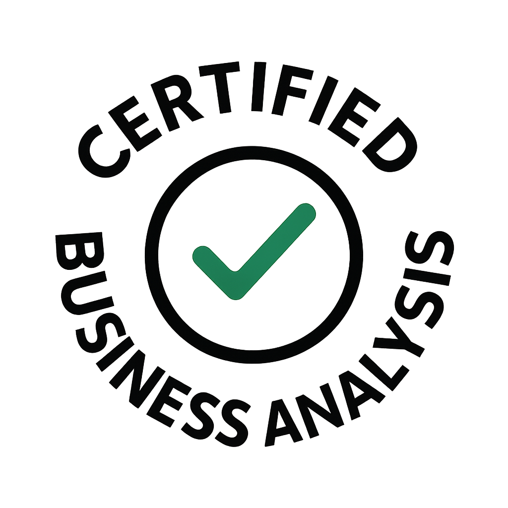 Business Analysis Certification Icon